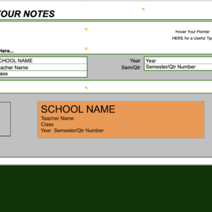 3x5 notes